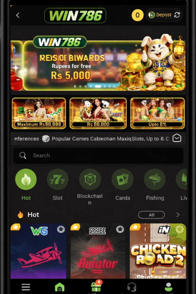 win786 interface