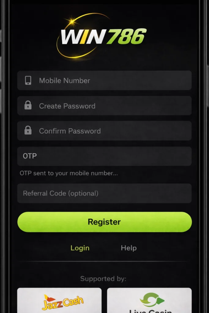 win786 register